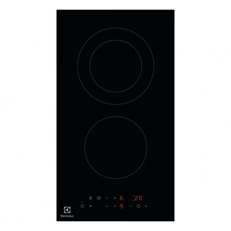 ELECTROLUX TABLE DOMINO VITROCERAMIQUE - LARGEUR: 29 CM - LHR3233CK