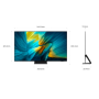 SAMSUNG TELEVISEUR OLED 4K SANS REFLET- TAILLE ECRAN: 163CM(65") - TQ65S95FATXXC