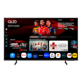 SAMSUNG TELEVISEUR QLED 4K - TAILLE ECRAN: 125 CM(50") - TQ50Q7F4AUXXC