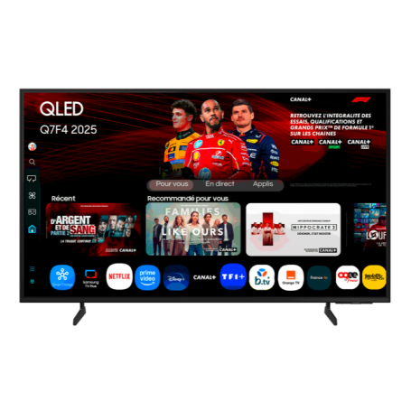 SAMSUNG TELEVISEUR QLED 4K - TAILLE ECRAN: 125 CM(50") - TQ50Q7F4AUXXC