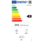 HISENSE REFRIGERATEUR COMBINE- 186  CM - RB395N4BCE