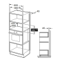 MIDEA MICRO-ONDES ENCASTRABLE - MBMTG925H