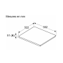 SIEMENS TABLE A INDUCTION - LARGEUR: 60CM - EH631BJB6H