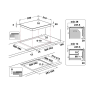 WHIRLPOOL TABLE A INDUCTION - WSQ3860NE
